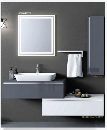 Belek Komple Lake Banyo Dolabı — Minelli