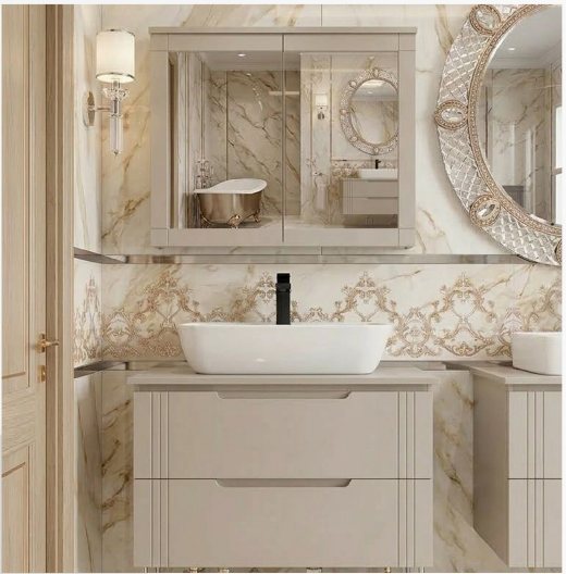 İstanbul Komple Lake Banyo Dolabı — Minelli