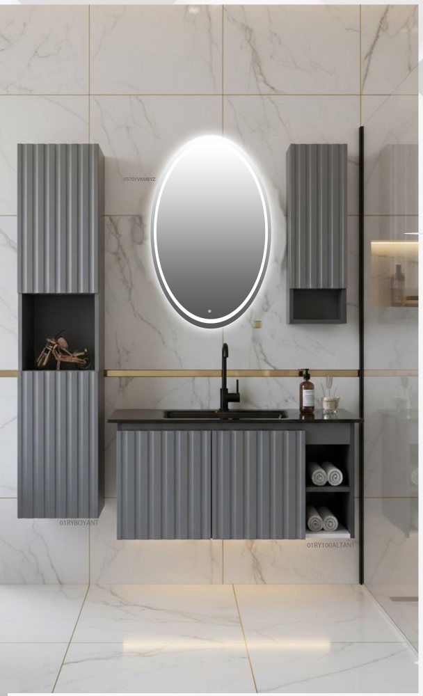 Rüya Membran Kapak Banyo Dolabı — Minelli