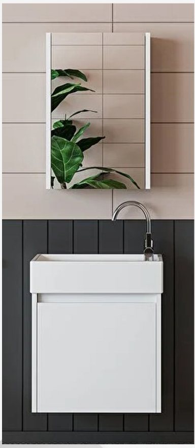 Step Kompakt MDF Banyo Dolabı — Minelli